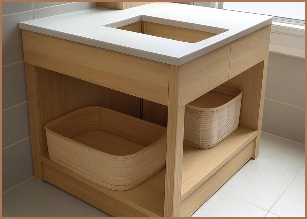 4단 화장실 욕실 선반 수납 정리대 코너장 보관함 코너형 바구니포함, 단일 색상, 1개 - 이미지 1