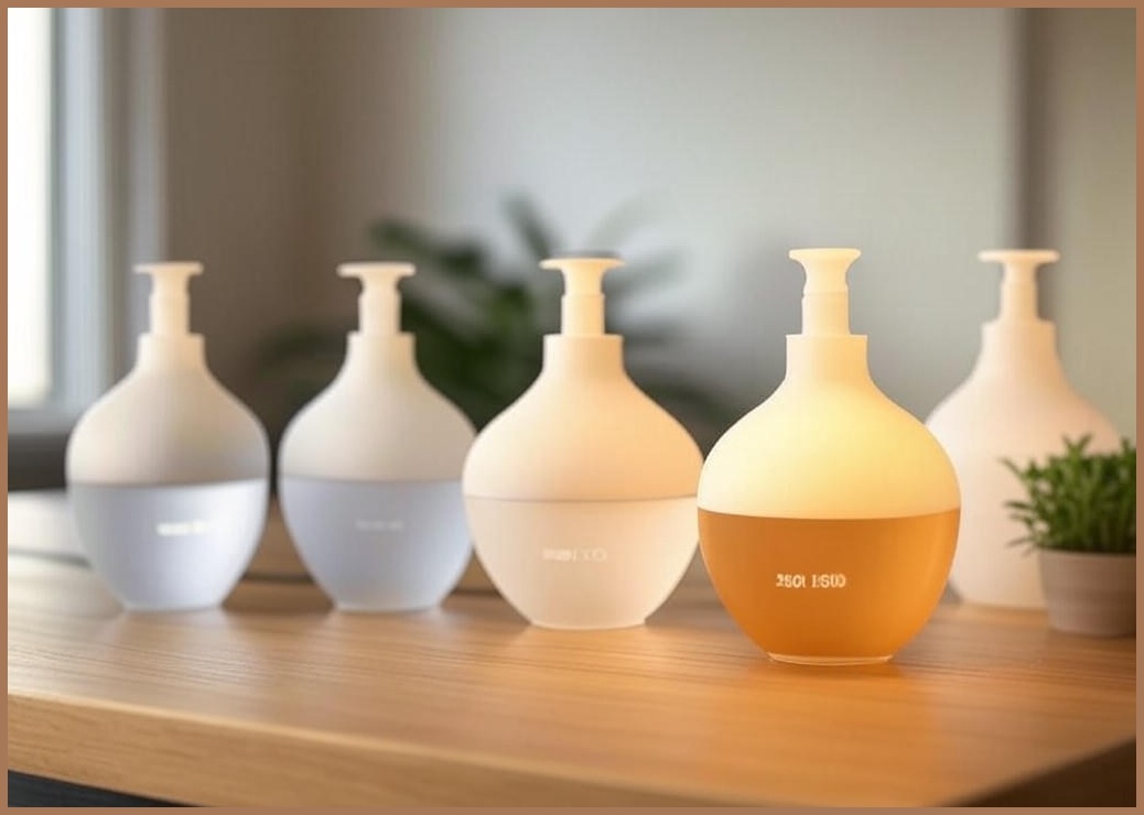 느긋 인테리어 디퓨저 실내 방향제 화장실 사무실 집들이 선물, 4개, 250ml, 내방꽃병