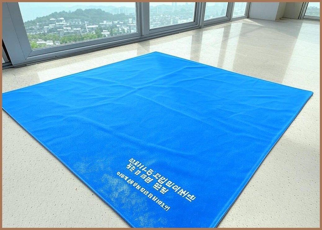 레디박스 잘라쓰는 욕실 현관 발코니 안전 미끄럼방지 매트 패드, 1개, 스카이블루