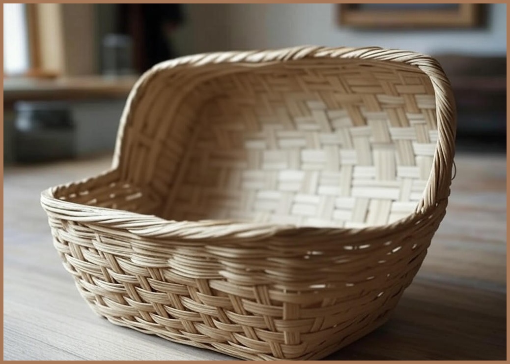 스내지 헤링본 바스켓 3호 오픈형 9.3L - 이미지 1