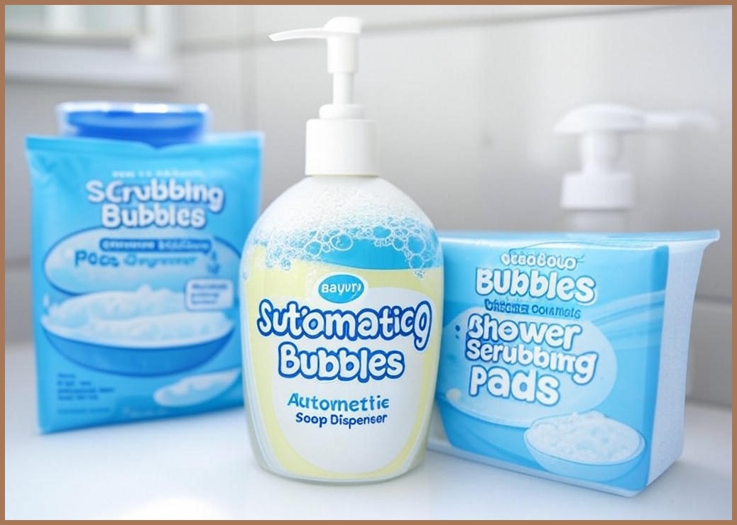 스카치브라이트 베이킹소다 톡톡 크린스틱 디스펜서 본품 + 수세미 시트타입 리필 30p