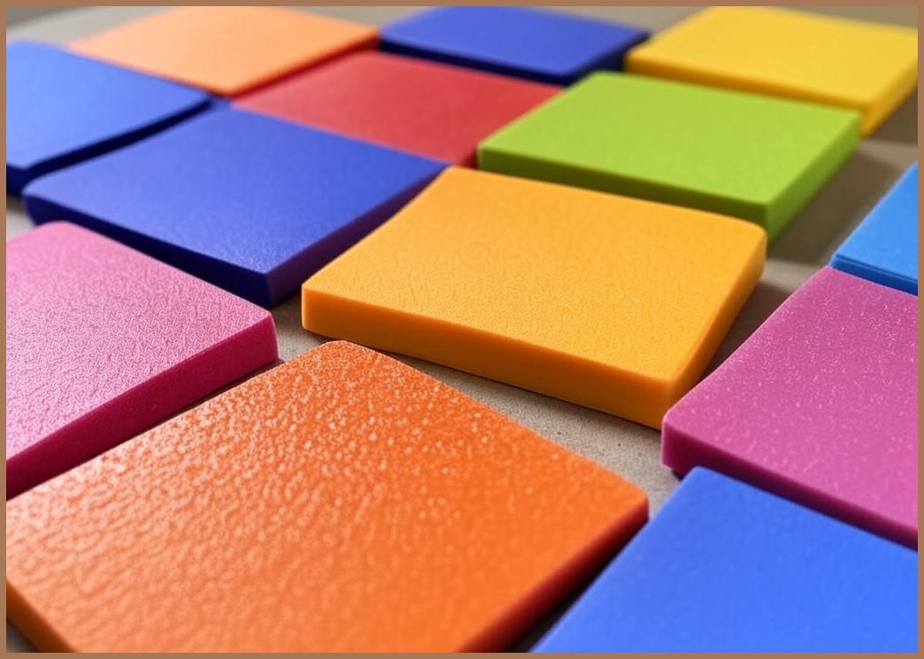 에코필름 발포 컬러 타일 퍼프시트지 3m - 이미지 1