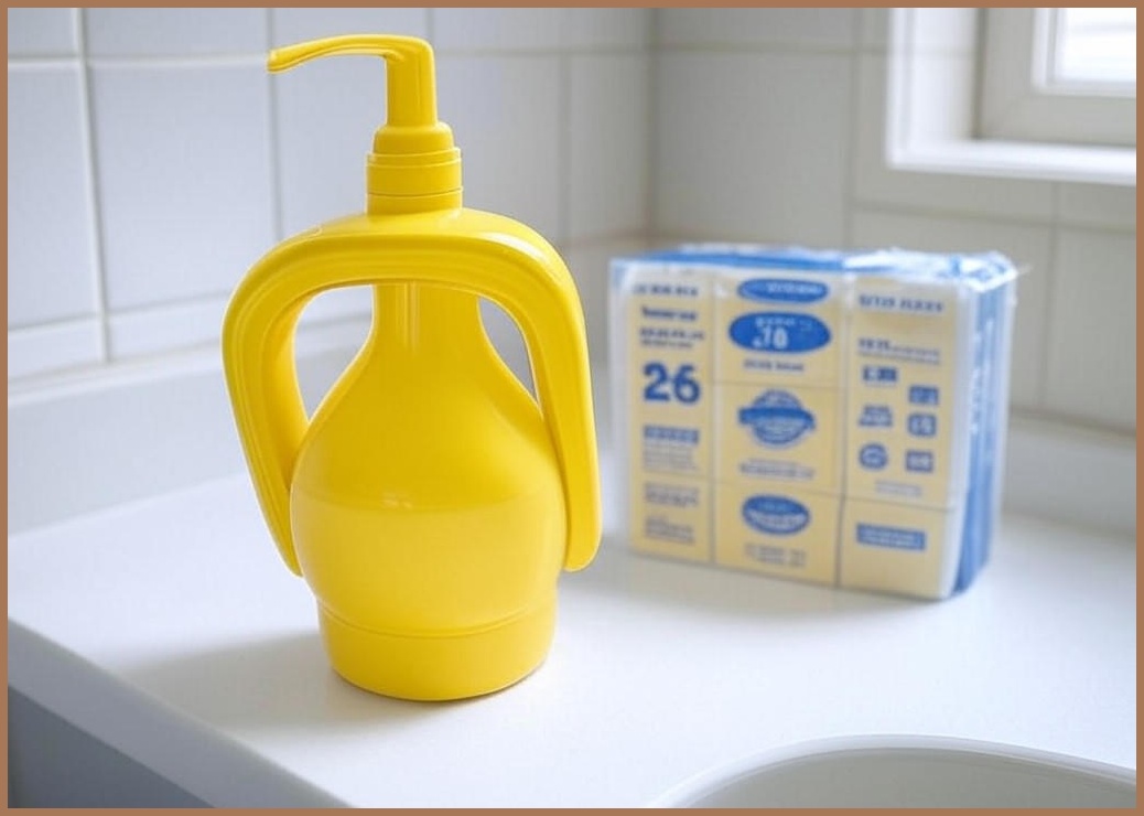 이지드롭 변기크리너 핸들 레몬향 + 리필 케이스 36개입 - 이미지 1