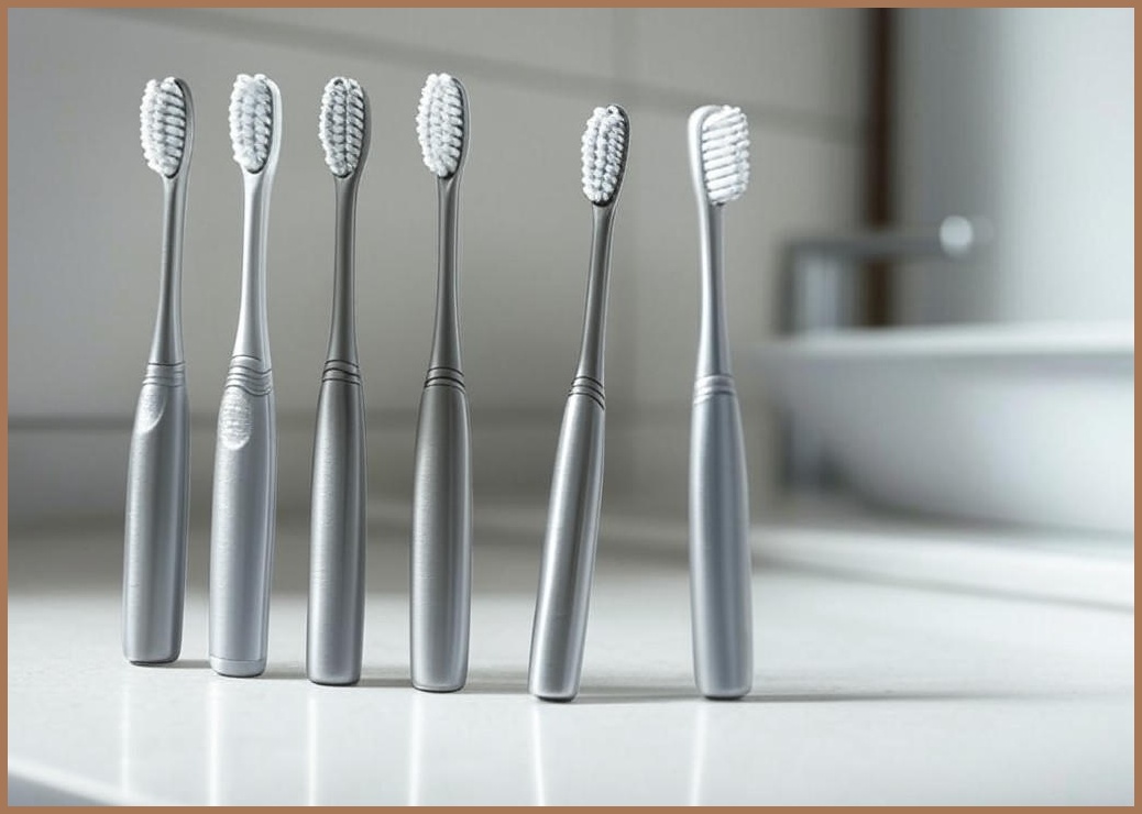 홈튜디오 2세대 올 스텐 칫솔걸이 4인 세트, 스테인레스, 1세트